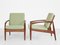 Mid-Century Paper Knife Sofa Set in Teak by Kai Kristiansen for Magnus Olesen, Set of 3 5