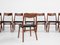 Mid-Century Danish Boomerang Chairs by Alfred Christensen for Slagelse, Set of 8 4