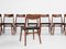 Mid-Century Danish Boomerang Chairs by Alfred Christensen for Slagelse, Set of 8, Image 4