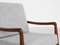 Danish Rocking Chair in Teak by Ole Wanscher for France & Søn, 1960s 8