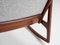 Danish Rocking Chair in Teak by Ole Wanscher for France & Søn, 1960s, Image 10