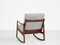 Danish Rocking Chair in Teak by Ole Wanscher for France & Søn, 1960s 2