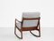 Danish Rocking Chair in Teak by Ole Wanscher for France & Søn, 1960s, Image 2