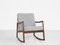 Danish Rocking Chair in Teak by Ole Wanscher for France & Søn, 1960s, Image 1