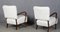 Danish Cabinetmaker Lounge Chairs in Lambskin, 1940s, Set of 2 6