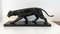 Art Deco Bronze and Marble Panther Sculpture by Jean Martel, France, 1930s, Image 2