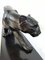 Art Deco Bronze and Marble Panther Sculpture by Jean Martel, France, 1930s 8