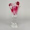 Vaso vintage in vetro artistico di Josef Hospodka per Chribska Glass Work, anni '60, Immagine 3