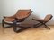Lounge Chair with Ottoman by Ake Fribytter for Nelo, Sweden, 1970s, Set of 2 7