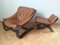 Lounge Chair with Ottoman by Ake Fribytter for Nelo, Sweden, 1970s, Set of 2 8