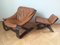 Lounge Chair with Ottoman by Ake Fribytter for Nelo, Sweden, 1970s, Set of 2, Image 8