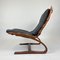 Vintage Lounge Chair by Elsa Solheim, 1970s 3