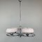 Mid-Century Chrome Chandelier from Drukov, 1950s 5