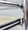 Vintage Chrome and Plywood Serving Cart, 1980s, Image 10