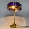 Art Deco Brass Table Lamp, 1930s 9