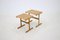 1960s Oak Nesting Tables Denmark, Set of 2, Image 4