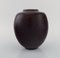 Vase in Glazed Stoneware by Kresten Bloch for Royal Copenhagen, 1920s 3