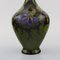 Vase Art Nouveau Antique avec Fleurs et Feuillage Peints à la Main 5