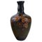 Antike Jugendstil Vase mit handbemalten Blumen 1