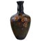 Antique Art Nouveau Vase with Hand-Painted Flowers, Image 1