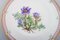 Plate in Hand-Painted Porcelain with Flowers and Gold Decoration from Bing & Grøndahl, Image 2