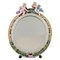 Antique Meissen Porcelain Mirror, Image 1