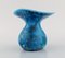Vase aus glasierter Keramik von Hans Hedberg, Schweden, 1980er 3