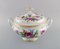 Large Antique Meissen Soup Tureen in Porcelain with Hand-Painted Flowers, Image 2