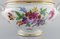Sopera Meissen antigua grande de porcelana con flores pintadas a mano, Imagen 4