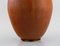 Vase aus glasierter Keramik von Triller Tobo, Schweden, 1970er 6