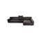 Loft Black Leather Sofa by Ewald Schillig 9