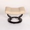 Reno Leather Armchair and Stool from Stressless, Image 16