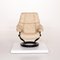 Reno Leather Armchair and Stool from Stressless, Image 9