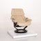 Reno Leather Armchair and Stool from Stressless, Image 3