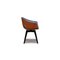 Ginger Brown Leather Chair from Poltrona 8