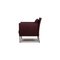 Poltrona Jason in pelle rossa scura di Walter Knoll / Wilhelm Knoll, set di 2, Immagine 11