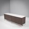 Ebonised Oak & Marble Credenza by Florence Knoll for Knoll 3