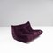 Togo Purple 2 Seater Sofa by Michel Ducaroy for Ligne Roset, Image 3