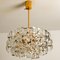 Gold-Plated Brass Crystal Glass Chandeliers from Kinkeldey, 1970s, Set of 2, Image 15