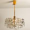 Gold-Plated Brass Crystal Glass Chandeliers from Kinkeldey, 1970s, Set of 2, Image 14