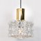 Bubble Glass Pendant Lamps by Helena Tynell for Limburg, 1960s, Set of 2 6