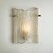 Glas Wandlampe von JT Kalmar, 1960er 3