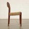 Chaise en Teck et Corde, Italie, 1960s 3