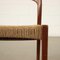 Teak and Rope Chair, Italy, 1960s 5