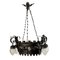 Wrought Iron Chandelier 20th Century, Image 1
