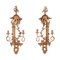 Chippendale Style Candleholders, Set of 2, Image 1