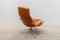 Revolving FK 86 Leather Lounge Chair by Preben Fabricius & Jørgen Kastholm for Kill International, 1970s 4