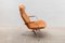 Revolving FK 86 Leather Lounge Chair by Preben Fabricius & Jørgen Kastholm for Kill International, 1970s 3