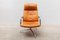 Revolving FK 86 Leather Lounge Chair by Preben Fabricius & Jørgen Kastholm for Kill International, 1970s, Image 2