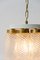 Lámpara colgante Eastern Bloc de vidrio, años 70, Imagen 3